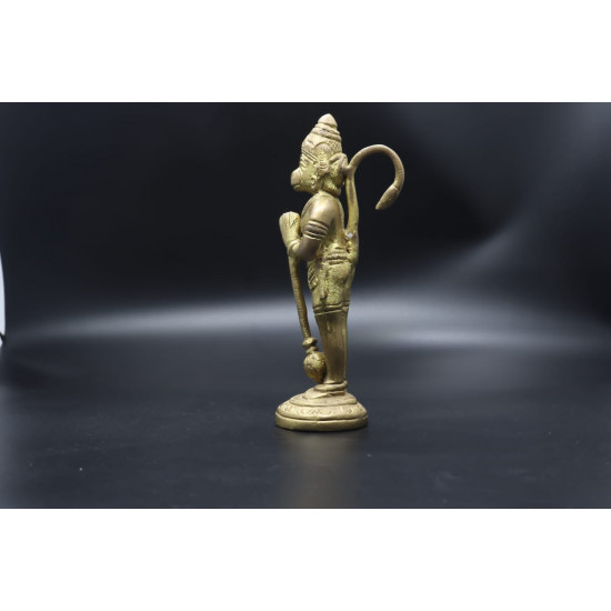 Brass Anjaneyar statue