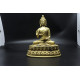 Brass Buddha statue