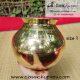 Brass rice boiling Pot / Brass Pongal Pot/Hittale akki kudiyuva madike