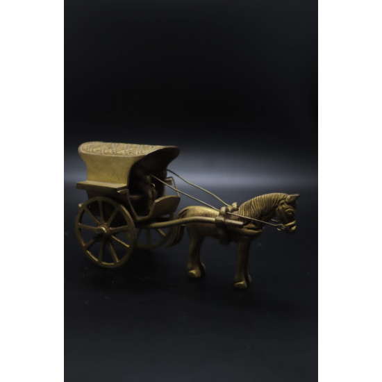 Brass Horse cart/Kuthirai vandi